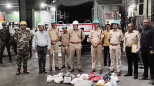 दुर्ग पुलिस ने 1.20 करोड़ के मादक पदार्थों को किया नष्ट